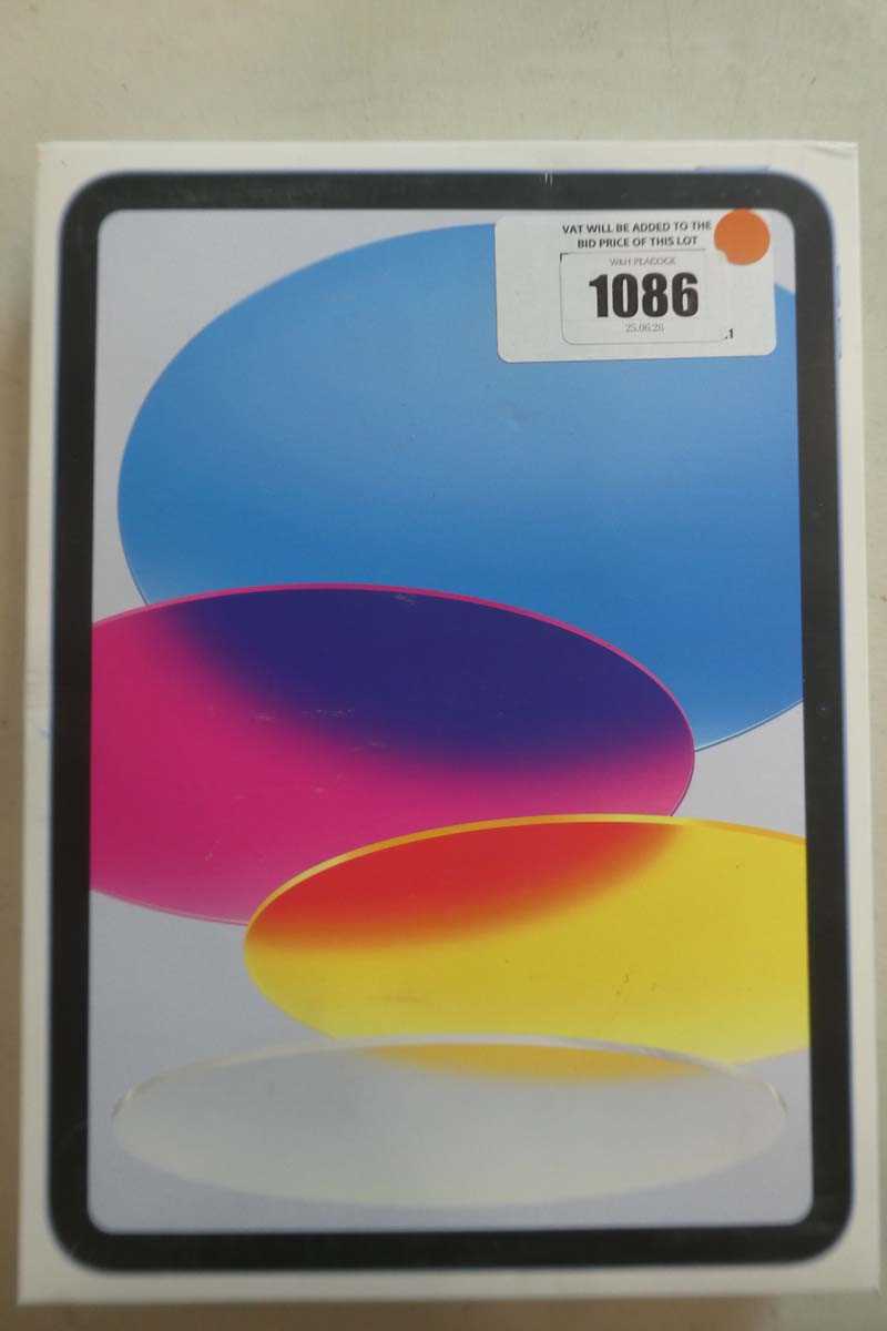 Lot 1086 - Apple iPad (A16) Wi-Fi, 128GB, Blue, model...