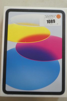 Lot 1089 - Apple iPad (A16) Wi-Fi, 128GB, Blue, model...