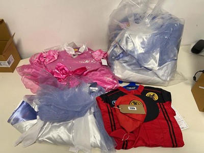 Lot 1733 - Bag containing x7 kids dress up outfits to...
