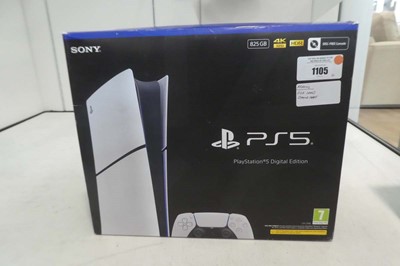 Lot 1105 - SONY PlayStation 5, 825GB, boxed with Dual...