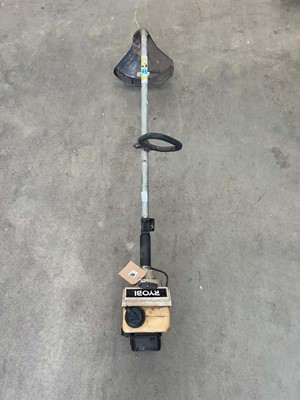 Lot 4077 - Ryobi petrol powered bench shaft strimmer