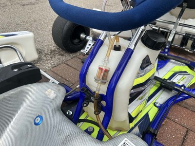 Lot Synergy Rebel rolling chassis go-kart showing...