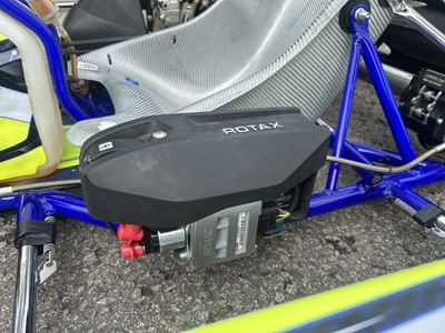 Lot Synergy Rebel rolling chassis go-kart showing...