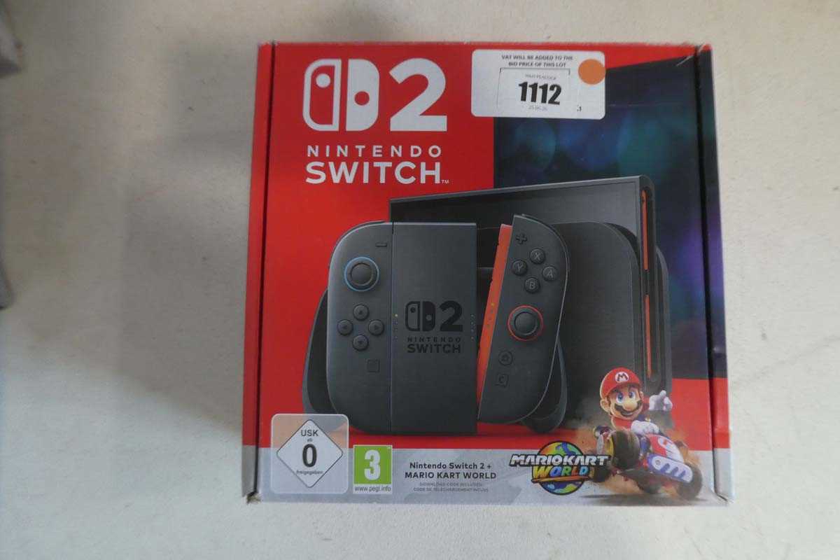Lot 1112 - Nintendo Switch 2, boxed