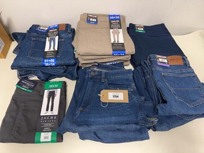 Lot 1754 - Approx. 18 pairs of men's trousers and jeans...
