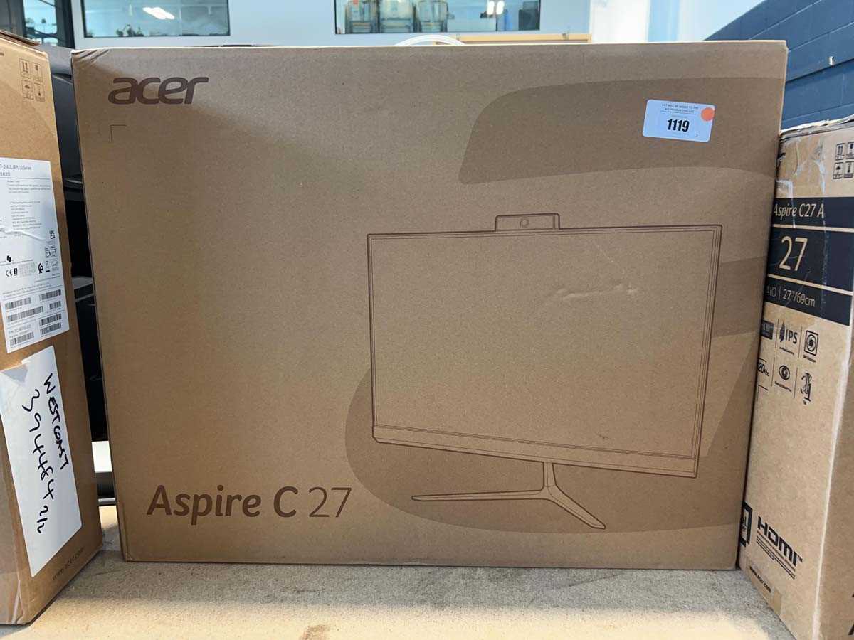Lot 1119 - Acer Aspire C27 All-in-one desktop PC MD24U02,...