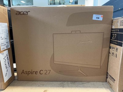 Lot 1119 - Acer Aspire C27 All-in-one desktop PC MD24U02,...