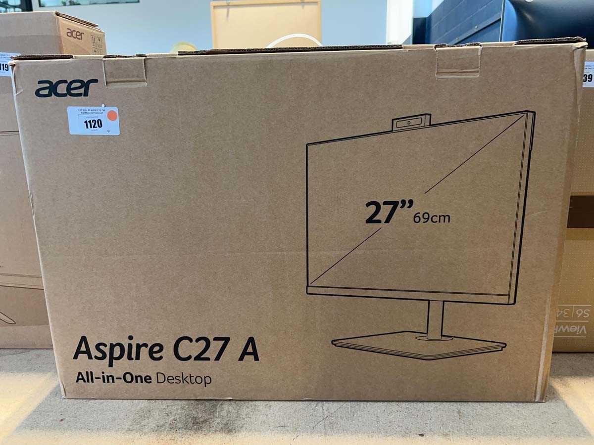 Lot 1120 - Acer Aspire C27 A All-in-one desktop PC...