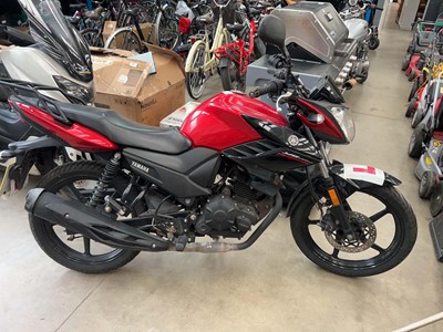 Lot 4013 - (PJ19 VTY) 2019 Yamaha YS125 moped in red,...