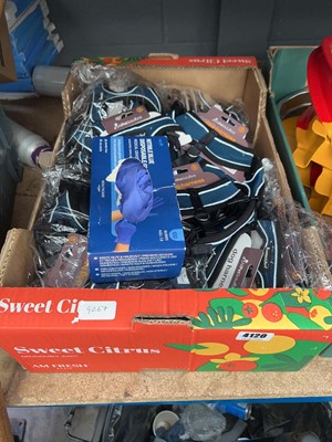 Lot 4120 - Crate of dog harnesses