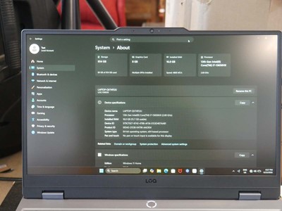Lot 1125 - Lenovo LOQ 15IRX10 laptop, Intel i7-13650HX...
