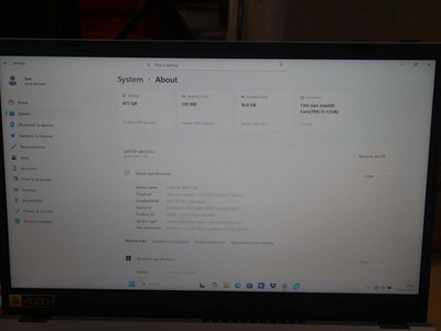 Lot 1127 - Acer Aspire Go 15 AG15-71P-55ZC laptop, Intel...