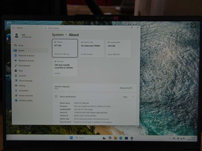 Lot 1131 - Lenovo IdeaPad Slim 5 16IRH10 laptop, Intel i5-...