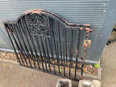 Lot 4225 - Two wrought iron gates