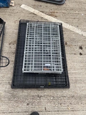 Lot 4247 - Two pet cages