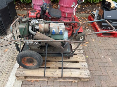 Lot 4258 - Diesel powered Speedy generator