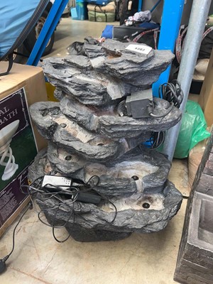 Lot 4302 - Waterfall in shape of a cascading mountain...