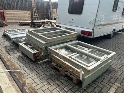 Lot 4269 - Approximately 15 double glazed wooden windows...