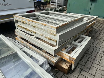 Lot 4269 - Approximately 15 double glazed wooden windows...