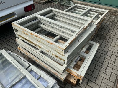 Lot 4269 - Approximately 15 double glazed wooden windows...