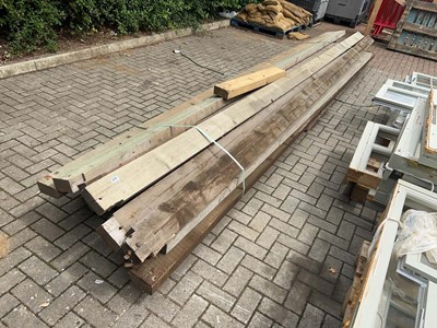 Lot 4270 - Pallet of approximately 18-20ft long 4' x 6'...