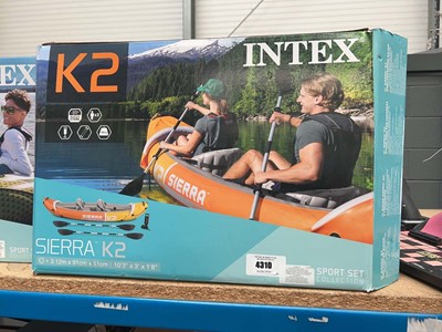 Lot 4310 - Boxed K2 Sierra Inflatable kayak