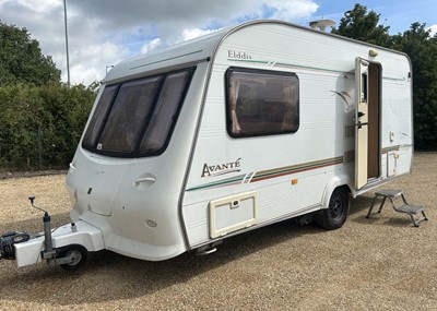 Lot 4272 - Elddis Avante 482 2 berth touring caravan with...