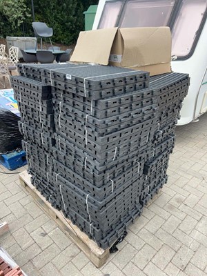 Lot 4273 - Large quantity of rubber/plastic drain through...