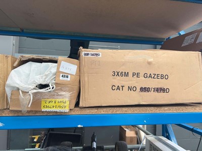 Lot 4316 - Boxed gazebo in 2 boxes