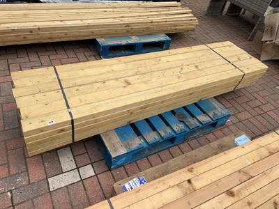 Lot 4278 - Quantity of CLF planed 2' x 4' timber