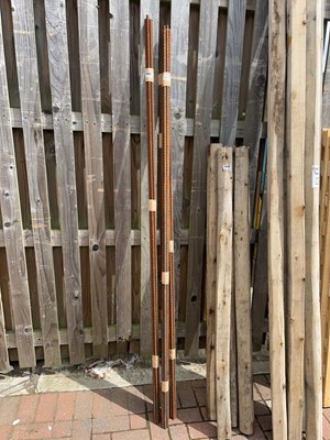 Lot 4288 - Four bundles of rebar