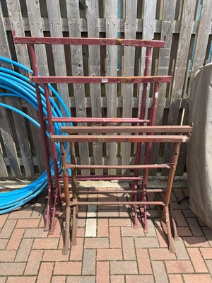 Lot 4293 - Four builder's trestles