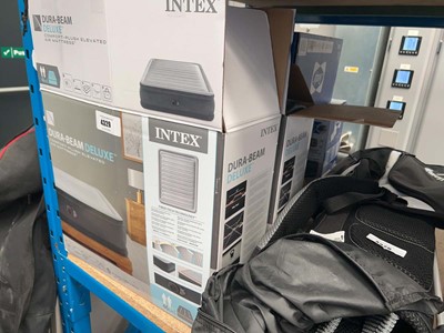 Lot 4329 - 5x Intex & Sealy inflatable mattresses
