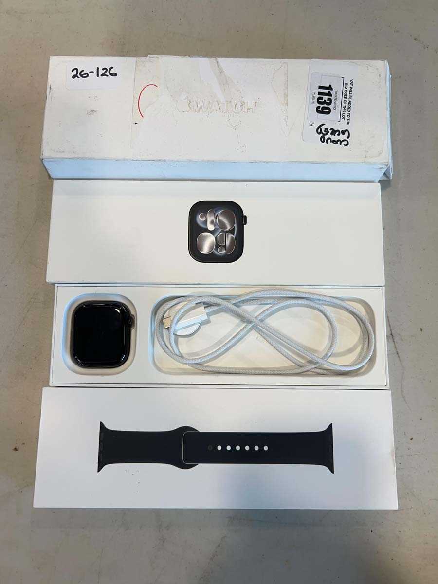 Lot 1139 - *CLOUD LOCKED Apple Watch Series 11, 46mm Jet...