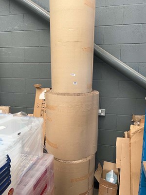 Lot 4396 - Three rolls of corrugated card