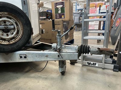 Lot 4340 - Ifor Williams twin axle and GRP 3 metre body...