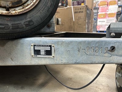Lot 4340 - Ifor Williams twin axle and GRP 3 metre body...