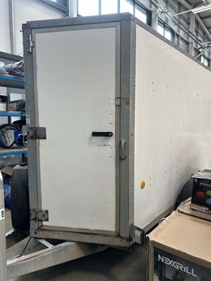 Lot 4340 - Ifor Williams twin axle and GRP 3 metre body...