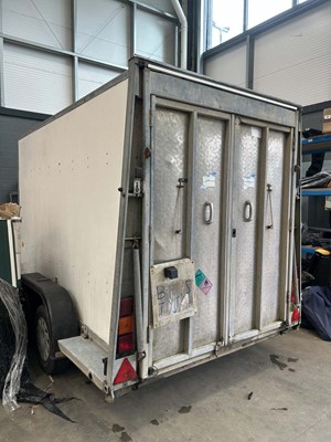 Lot 4340 - Ifor Williams twin axle and GRP 3 metre body...