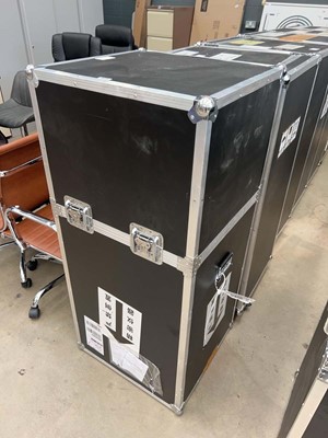 Lot 4414 - Reinforced padded flight box