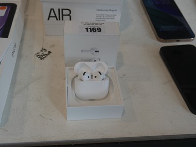 Lot 1169 - Apple AirPods 4, boxed