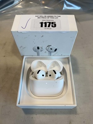 Lot 1175 - Apple AirPods 4, boxed
