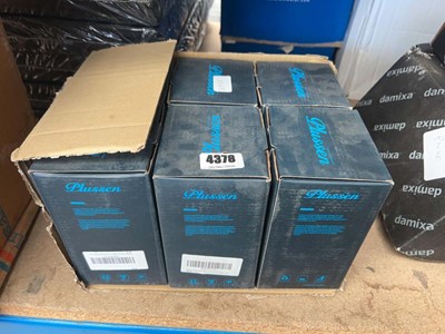 Lot 4378 - 6 soap dispensers