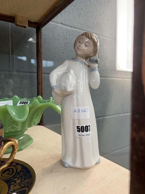 Lot 5007 - Nao figure of a girl