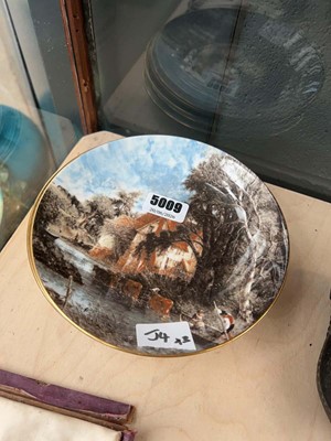 Lot 5009 - 3 Staffordshire collectors plates