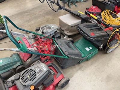 Lot 4190 - Qualcast 240v cylinder lawn mower with box
