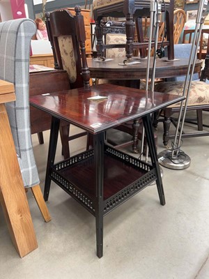 Lot 5126 - Edwardian mahogany 2 tier occasional table...