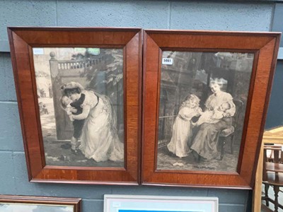 Lot 5061 - Pair of engravings entitled 'My Boy' and 'This...