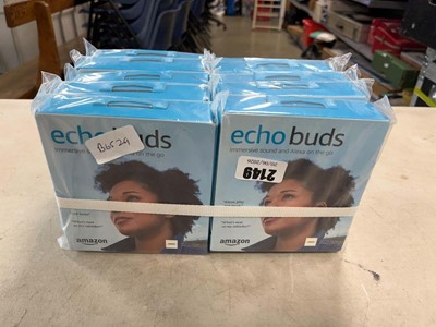 Lot 2149 - Ten sealed packs of Amazon Echo buds
