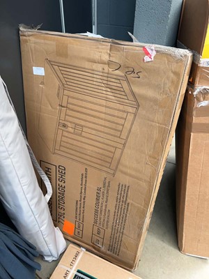 Lot 4213 - Boxed 775 litre storage shed